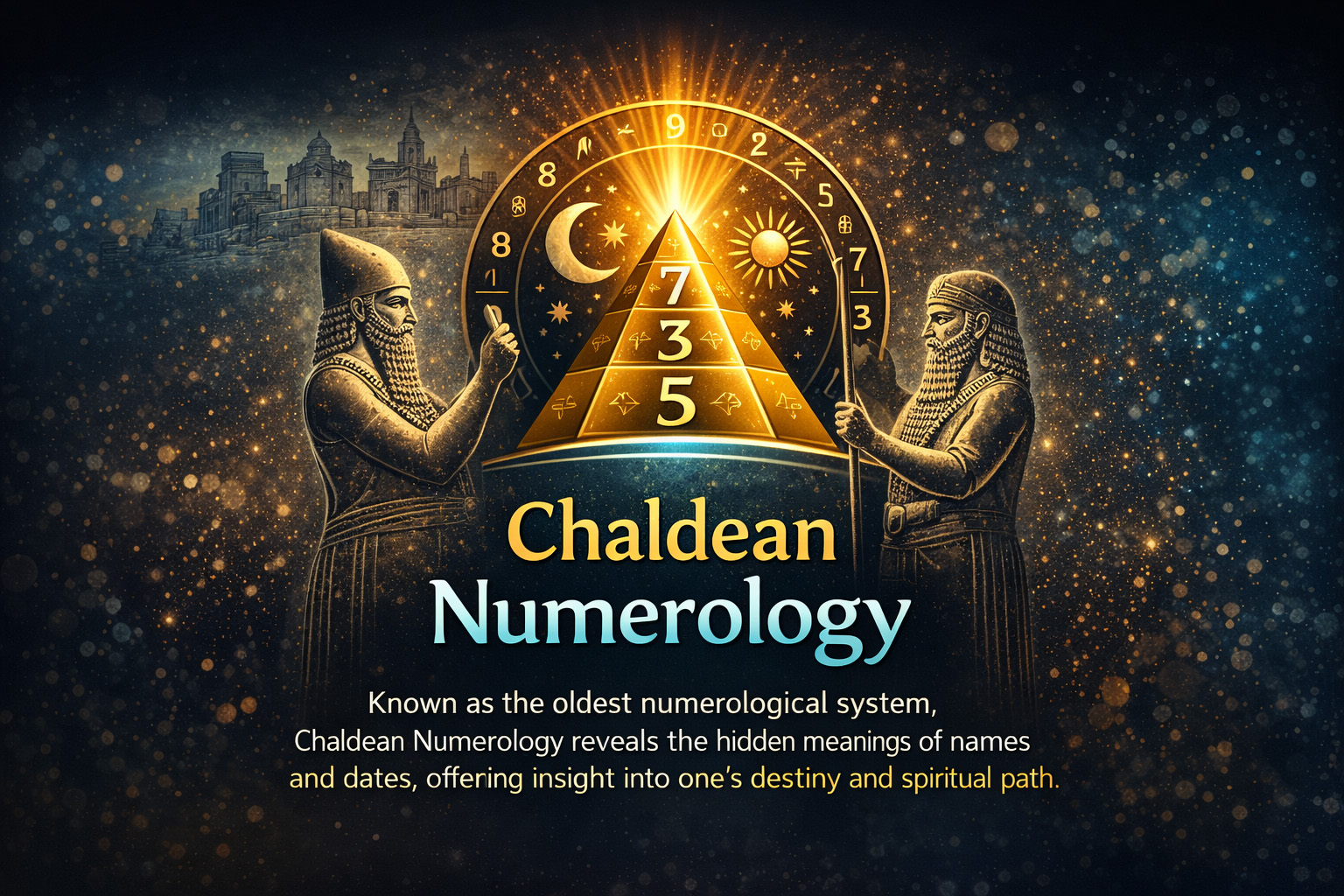Chaldean numerology chart